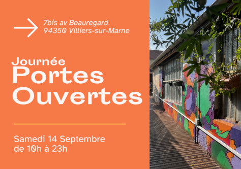 Visuel de la journée portes ouvertes du H Tiers-lieu, le 14 septembre 2024